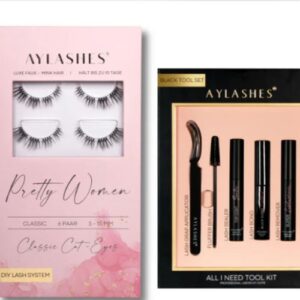 „Aylashes Wimpernprodukte – 20 % Rabatt auf alle Produkte mit Gutscheincode Glamourella20 sichern“