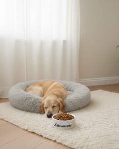 Nutze den Fellando Rabattcode Ella für 10% Rabatt auf personalisierte Hundenäpfe & orthopädische Hundebetten. Mein Test zu Qualität, Shop & Hundegesundheit mit Code: ELLA