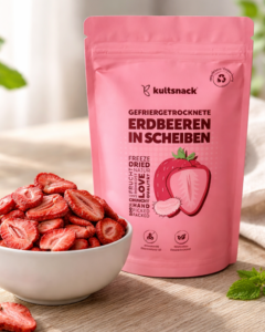 Kultsnack Erfahrungen gefriergetrocknete Erdbeeren und Ananas- Kultsnack Rabattcode: Glamour16