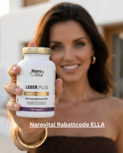 Ella präsentiert Narovital Leber Plus Mariendistel Komplex zur Unterstützung der Leberfunktion, narovital rabattcode ELLA