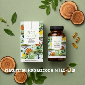 Entdecke meine Naturtreu Erfahrungen mit Florazauber. Erfahre, warum Naturtreu Magnesium, D3 K2 & Co. mein Wohlbefinden verbessern. Spare 15% mit dem Code NT15-ELLA